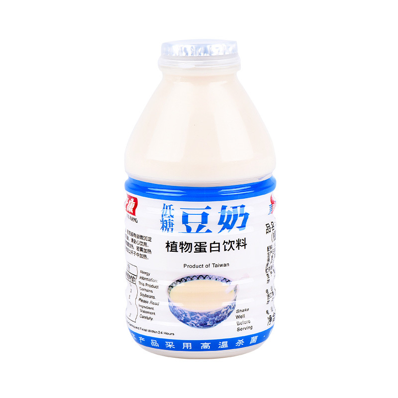 台湾正康低糖豆奶 330ml 饮料早餐豆浆